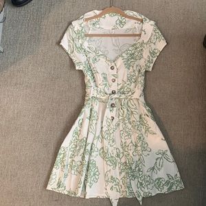 Free people linen sun dress